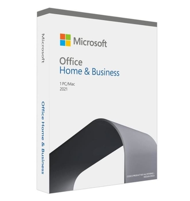 كمبيوتر Mac عبر الإنترنت Microsoft Office 2021 Home and Business Bind Key HB