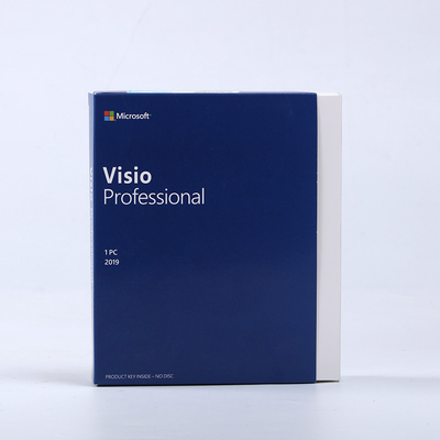 تنشيط مفتاح ترخيص برنامج Visio 2019 Pro عبر الإنترنت