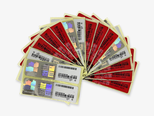 Win11 Win10 المنزلي المهني OEM الملصق النسخة الكاملة سلسلة نظام التشغيل رقم تشغيل رمز رقم مفتاح سري الاستخدام الدائم