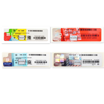 Win 10 Win 11 المهنية Win 10 Win 11 برو COA الملصق مفتاح التجزئة