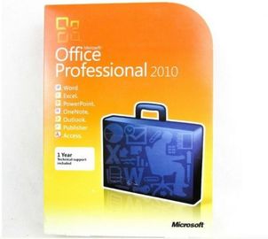 أصلي Microsoft Office Retail Box ، صندوق البيع بالتجزئة Microsoft Office 2010 الدولي
