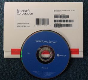نسخة أصلية Windows Server 2019 Standard Edition DVD 64 بت 100٪ تنشيط عبر الإنترنت