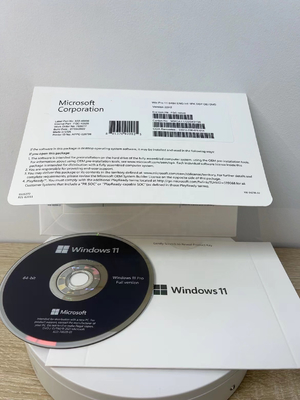 حزمة Windows 11 Pro DVD تعمل بنسبة 100% مع دعم متعدد اللغات وتسليم سريع