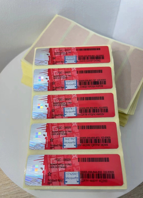 Win11 Win10 المنزلي المهني OEM الملصق النسخة الكاملة سلسلة نظام التشغيل رقم تشغيل رمز رقم مفتاح سري الاستخدام الدائم