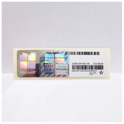 Win 10 Win 11 المهنية Win 10 Win 11 برو COA الملصق مفتاح التجزئة