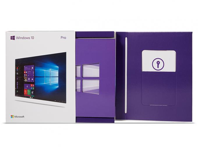 الضمان مدى الحياة Windows 10 Professional Box Box Package Retail Retail 1GHz Processor